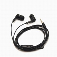 free sample 1.2m 3.5mm hifi earphone with mic wired earphone headphone