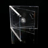 10.4mm single/double clear/color/black tray jewel cd case