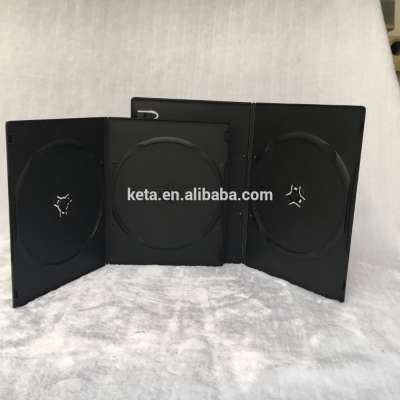 5mm Slim Short Black Bluray Double DVD Case