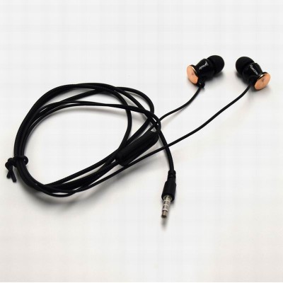 High quality mobile phone 3.5mm metal wired earphone in low price with mic in-ear gaming 120cm with microphone